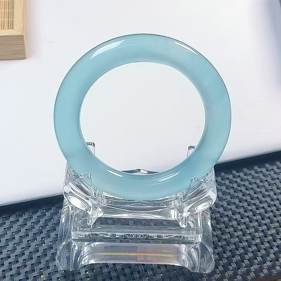 蓝色粗精美雕刻气质男女同款百搭精致奇石