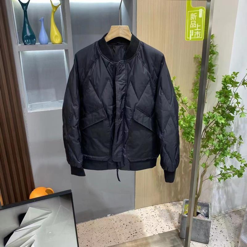 羽绒服男士2023新款韩版潮休闲加厚保暖夹克冬季立领外套男棒球服