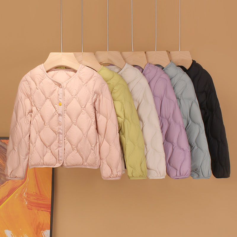 K-2620#2025年儿童羽绒服羽绒内胆男女同款休闲内搭外穿秋冬