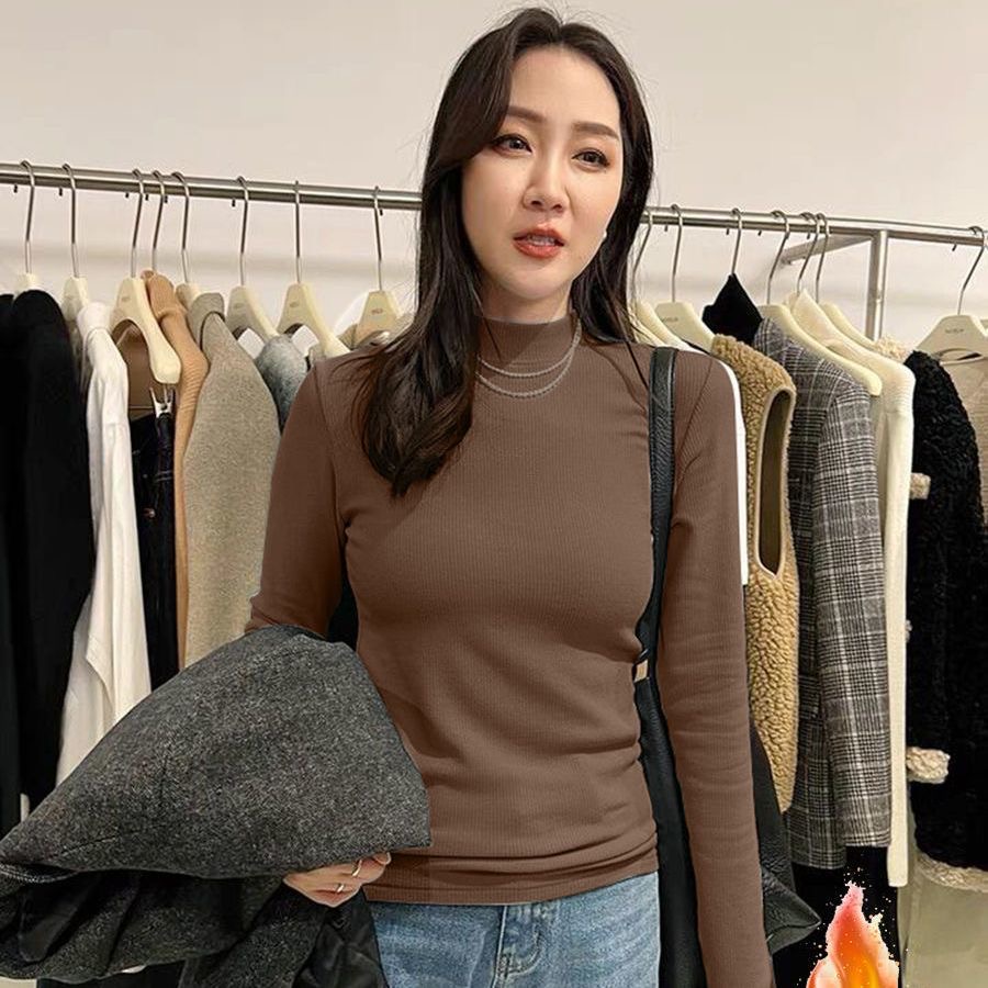 梦宝儿同款婴儿绒打底衫