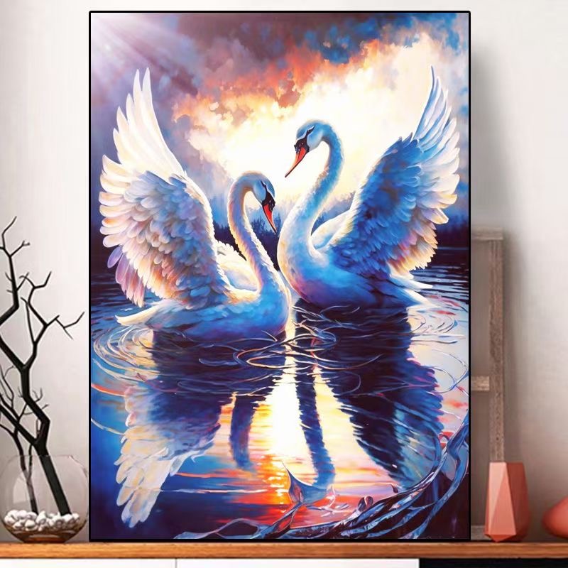 惊鸿  蒙娜丽莎十字绣41色100*75【送工具包+绷带+线蜡】