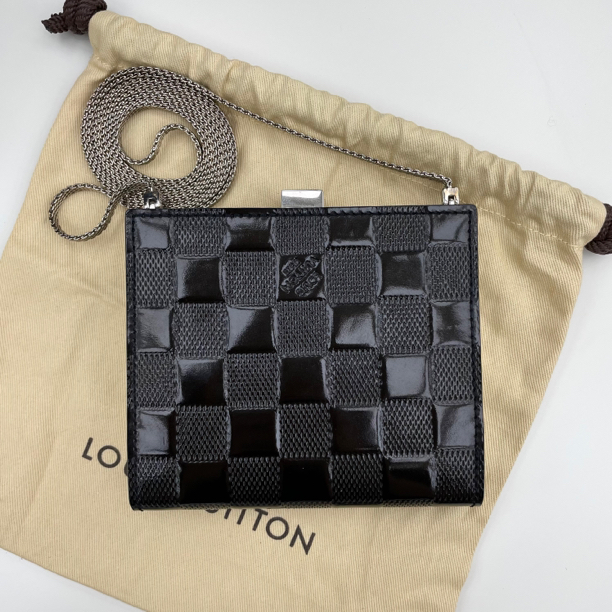 95新 LouisVuitton/路易威登 觅时/漆皮斜挎/110383
