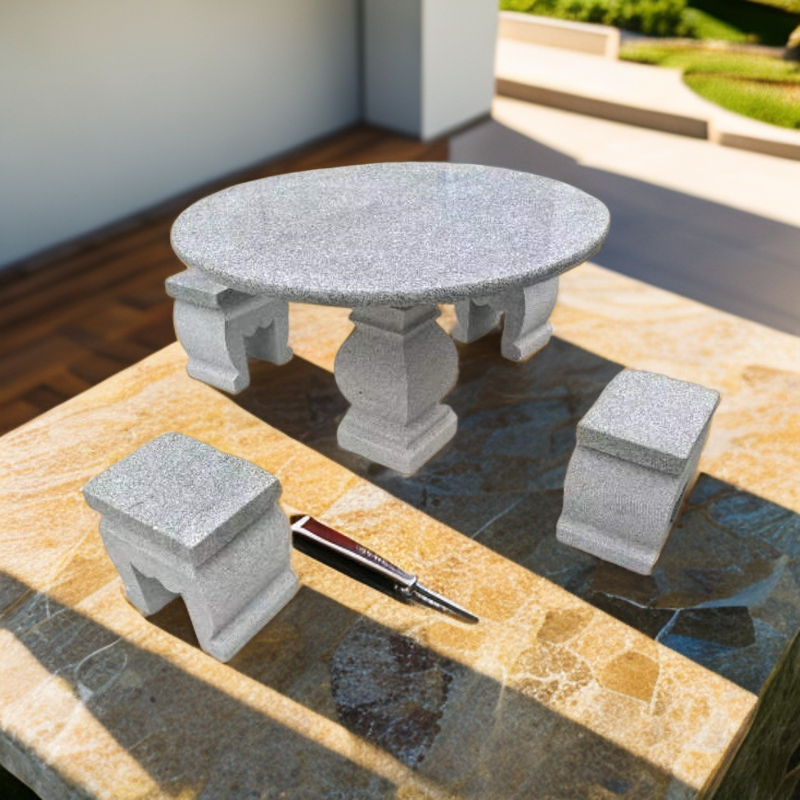 天然石材室内室外石桌石登