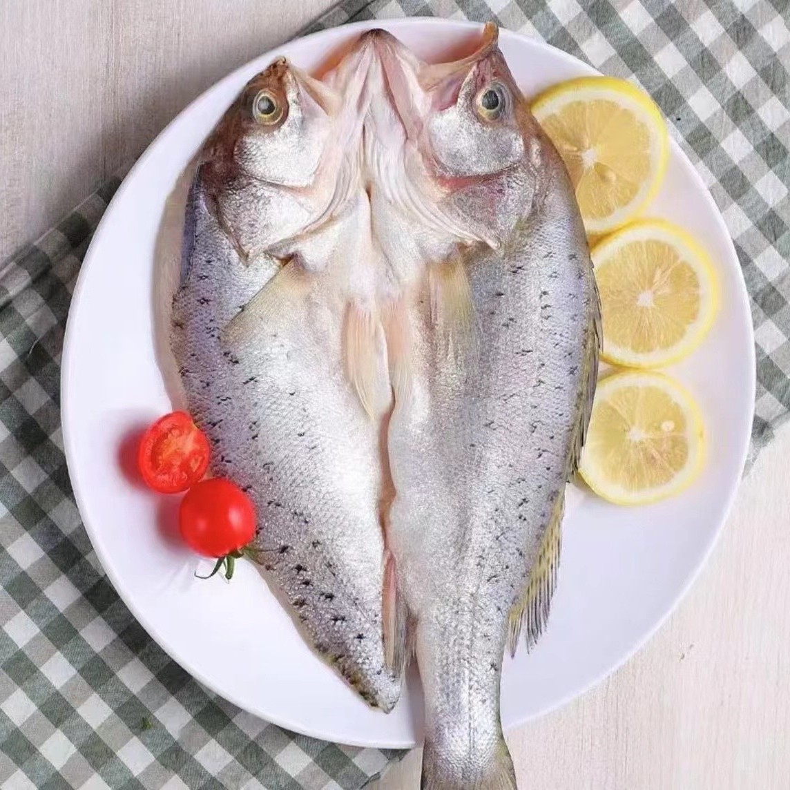 【老纪专享】新鲜开背海鲈鱼免杀免处理日照发货约500-600g/条共4条