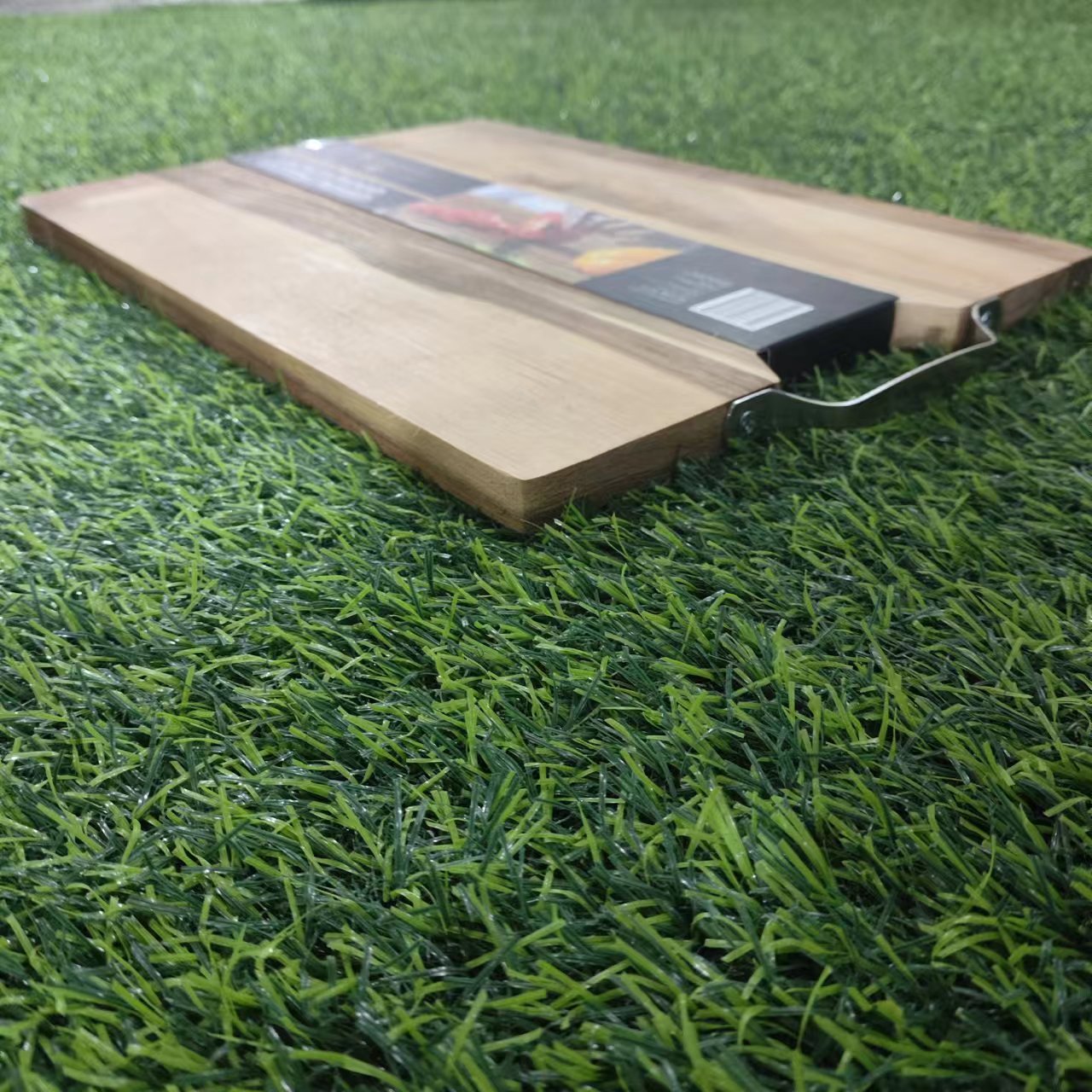 薄片金属把手方形菜板