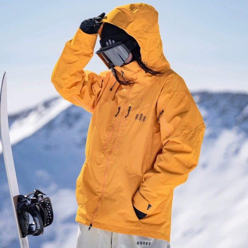 awka高端滑雪服女单板男士美式专业雪地保暖防水2023新款外套上衣