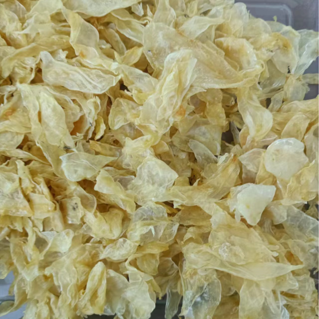 广东-汕头-小竹叶鱼胶小碎花胶鱼肚干，煲汤--500g