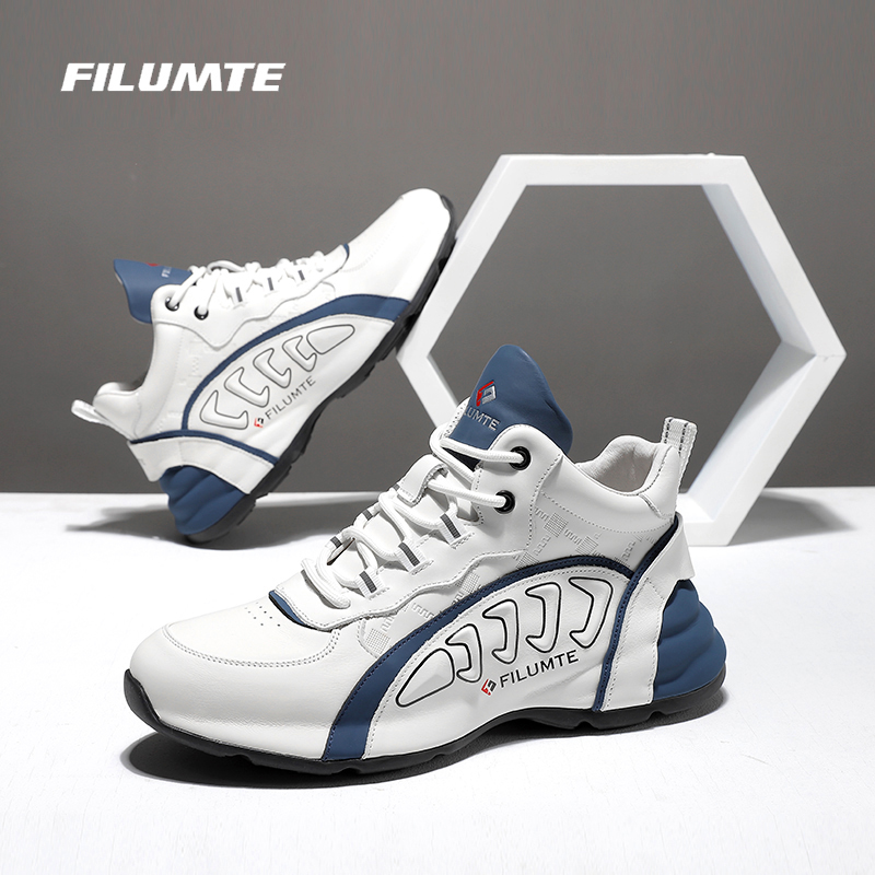FILUMTE/斐仑特品牌男鞋春秋新款潮流百搭运动鞋子男士休闲高帮鞋