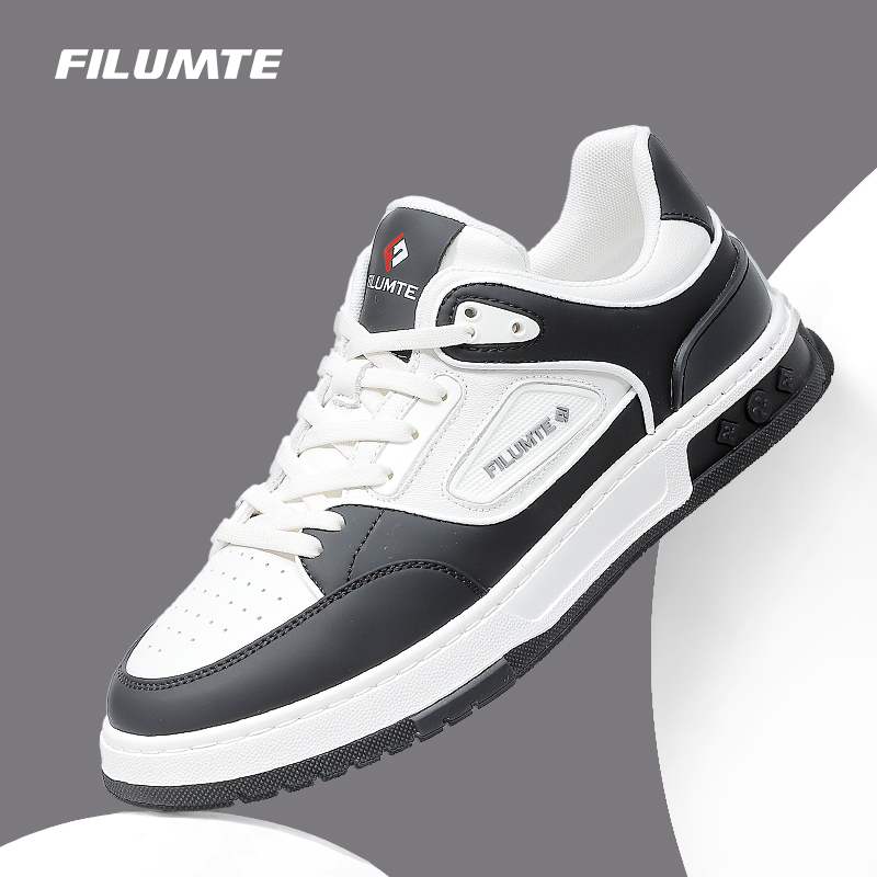 FILUMTE/斐仑特品牌男鞋2024春秋新款百搭休闲板鞋男款运动小白鞋