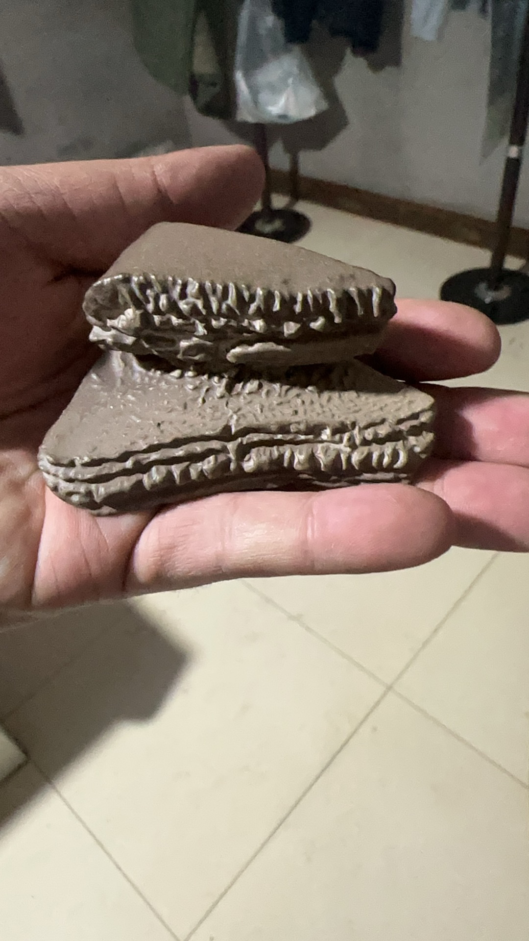 特色奇石皱纹泥 彩泥