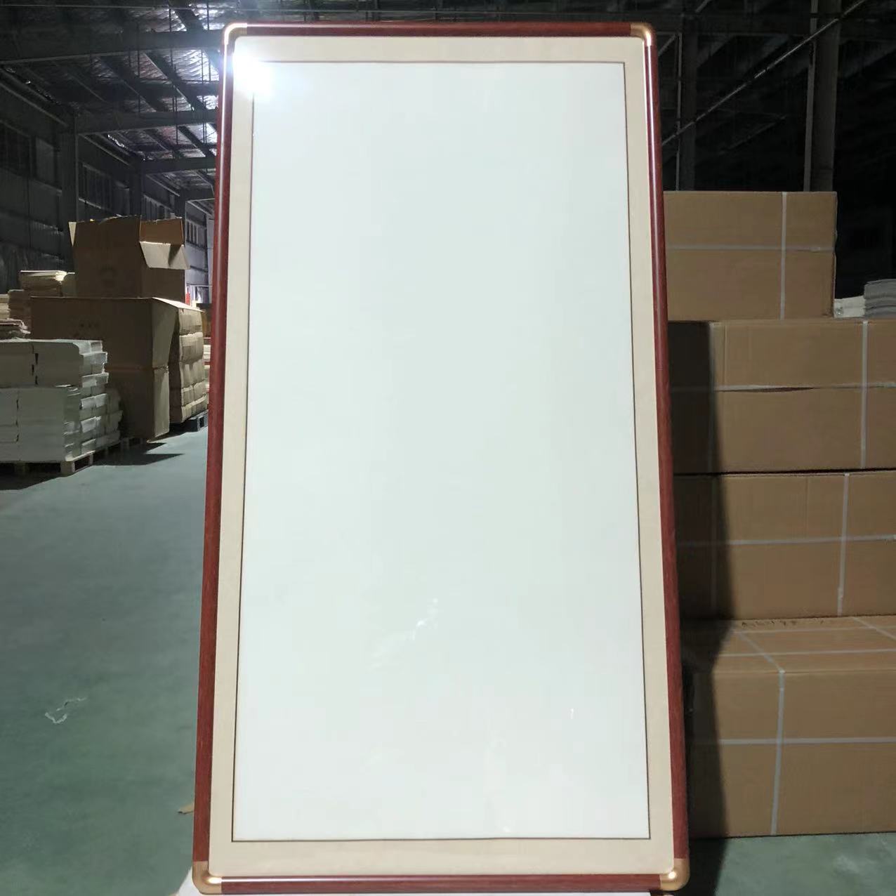 【相知】78x150仿花梨色仿铜角实木画框【到手2个】