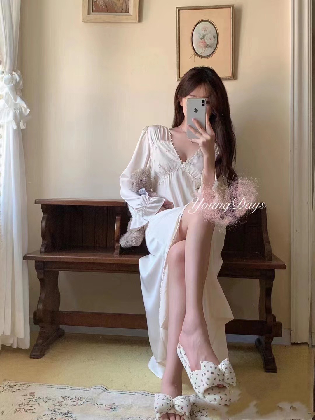 雅雯专属 家居睡裙 