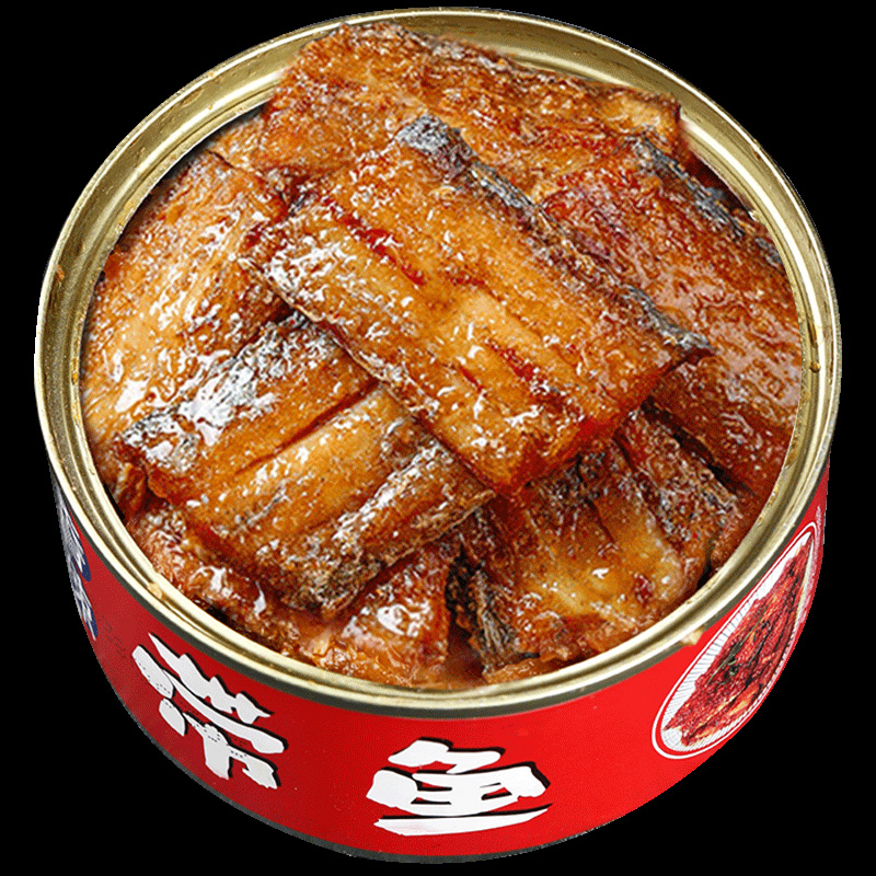 【达人补贴】五香带鱼罐头下饭菜香辣海鲜熟食罐装黄花鱼