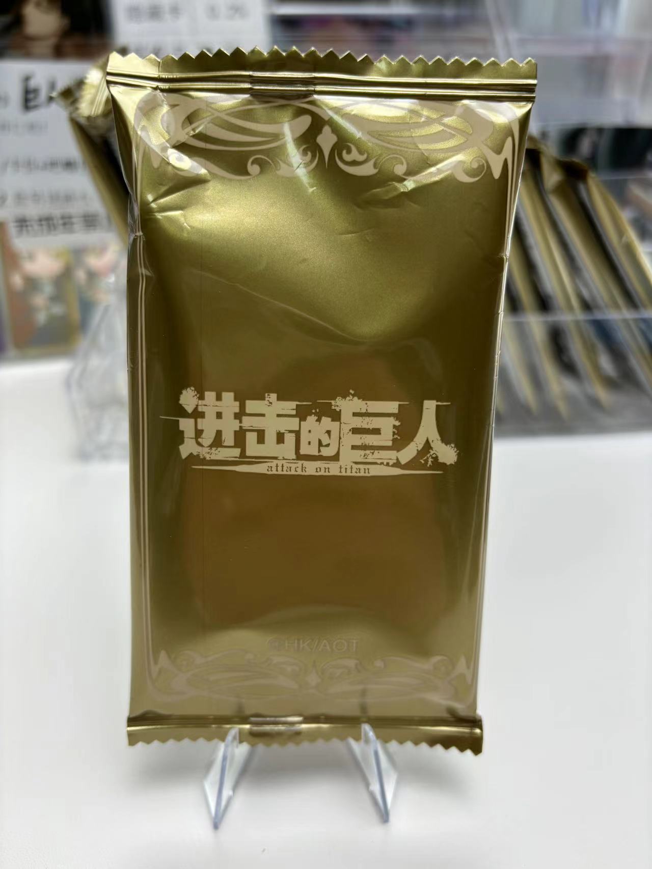 正版卡宝文创进击的巨人原画吧唧漫画风格正品官谷徽章盲盒 拆包