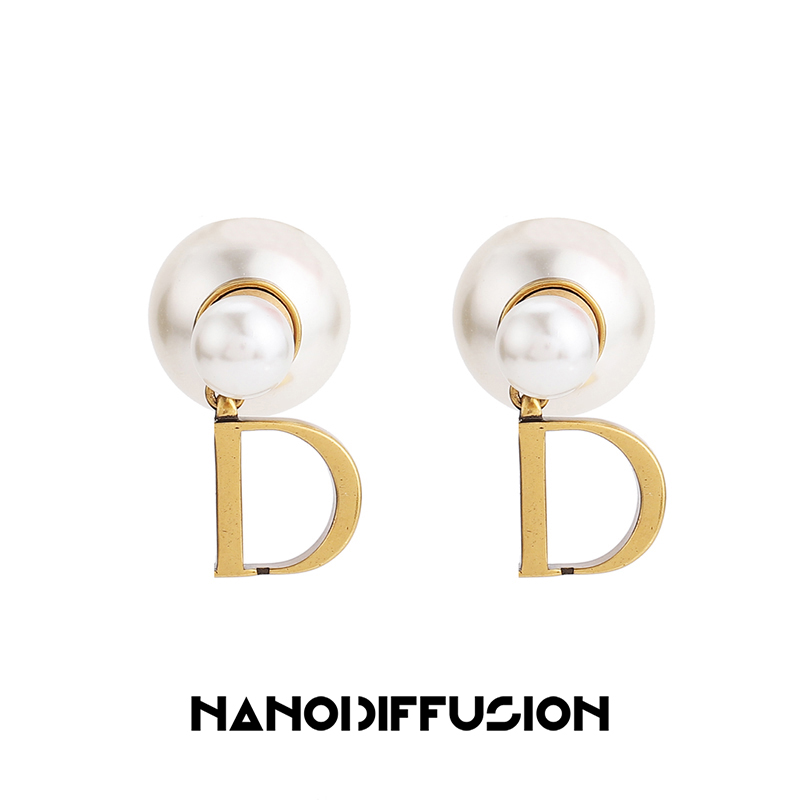 【复古CD】 时尚百搭精致法式百搭轻奢设计款耳钉三戴