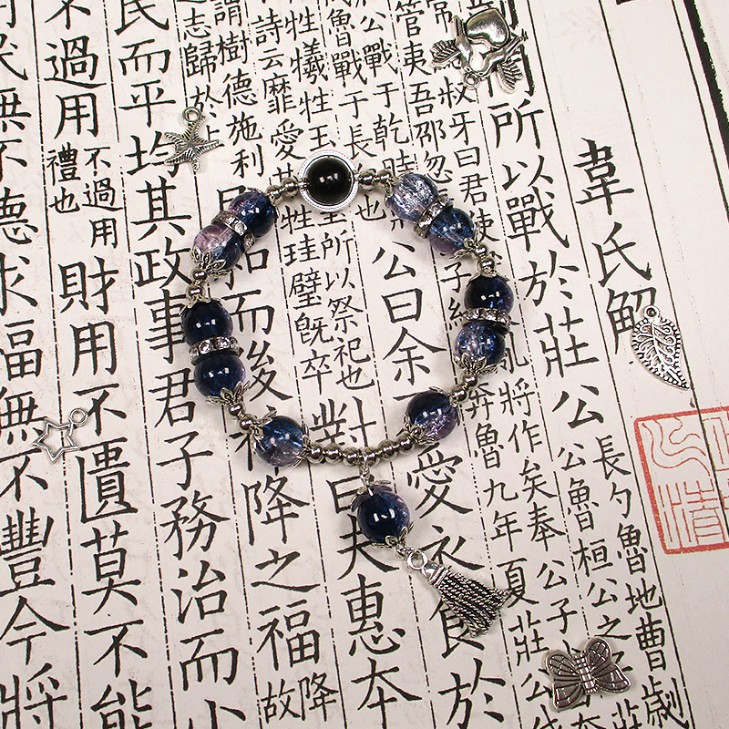 【混装拍】手工diy串珠子串珠手链散珠琉璃珠串珠手链手串摆摊