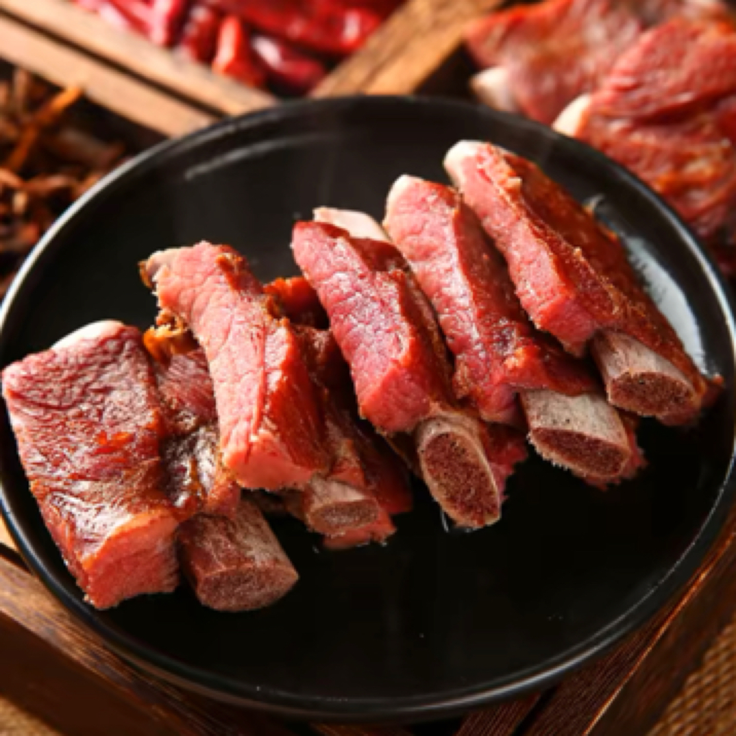 贵州农家柴火烟熏排骨