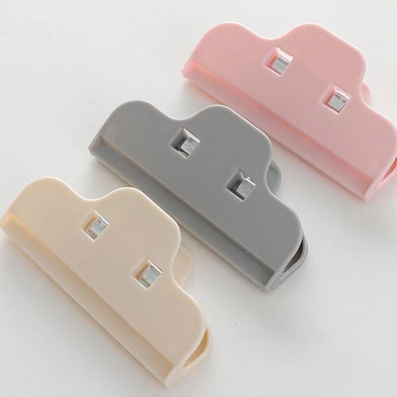 G465亗【随机颜色】封口密封夹5个 衣芃丨 豆芽 耳套厂家浮力