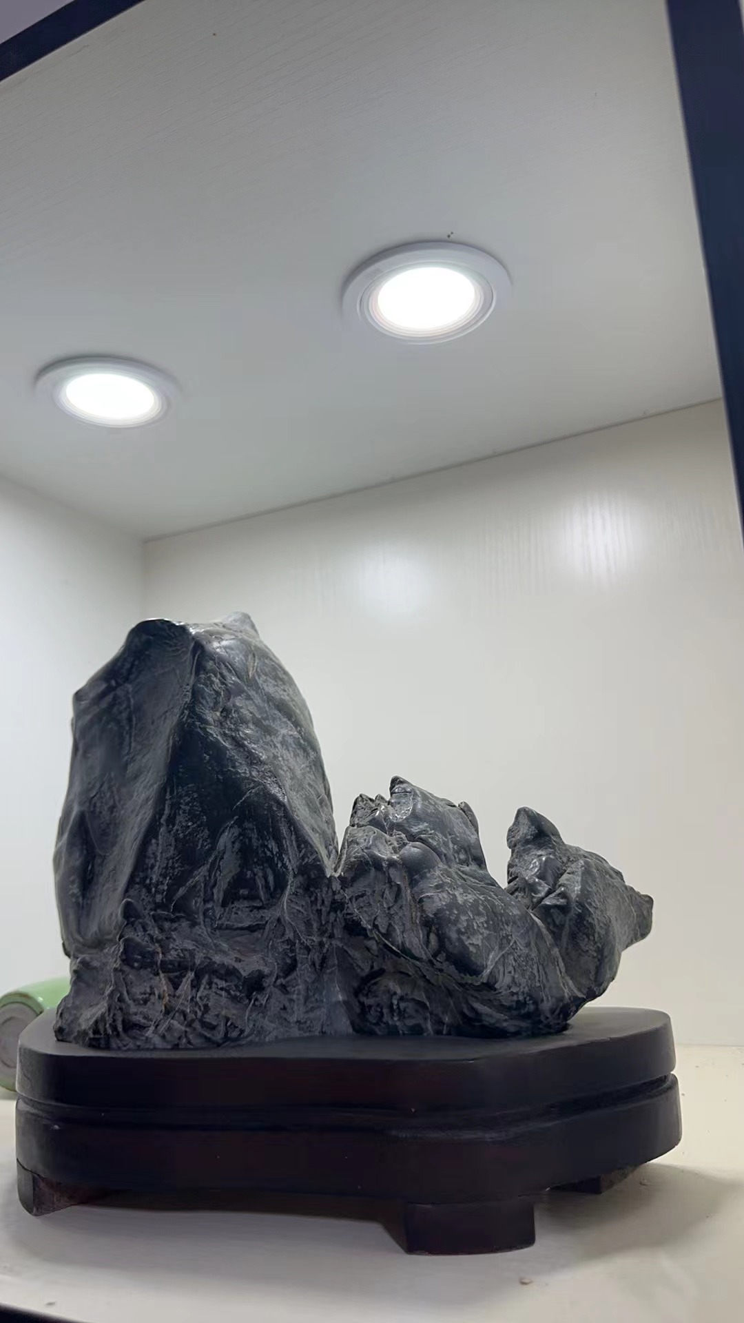 灵璧奇石摆件家居客厅玄关博古架摆件一物一拍