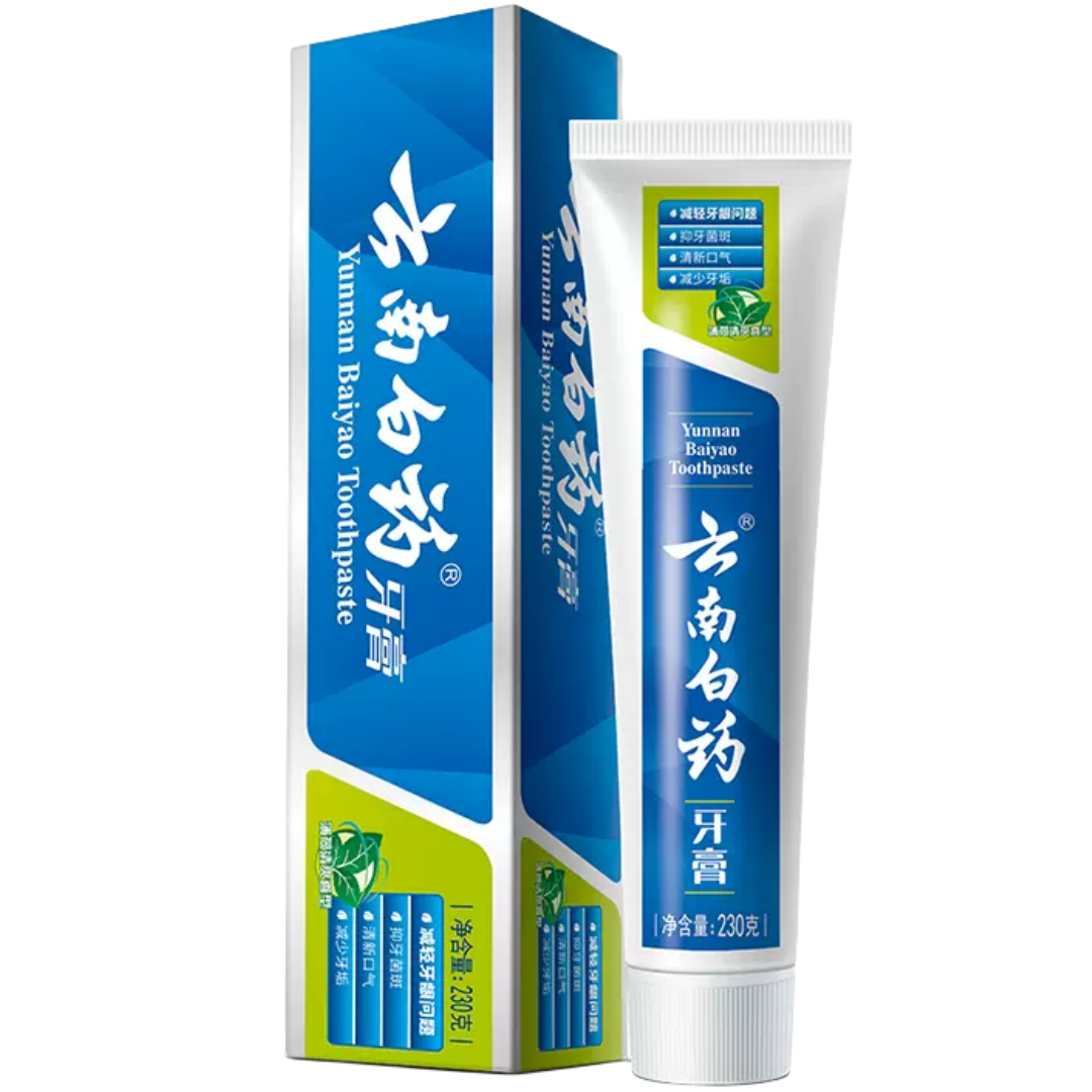 云南白药 牙膏(薄荷清爽型) 230g/支