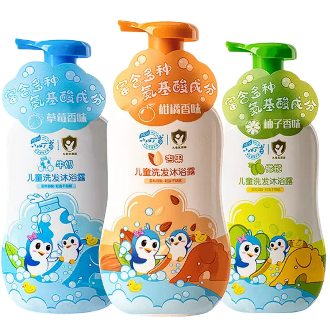 小叮当 儿童洗发沐浴露 480ml/瓶