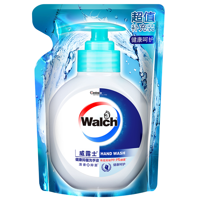 威露士 健康抑菌洗手液(健康呵护) 525ml/袋(补充装)