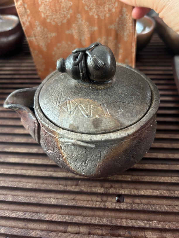 岩本修一备前烧宝瓶