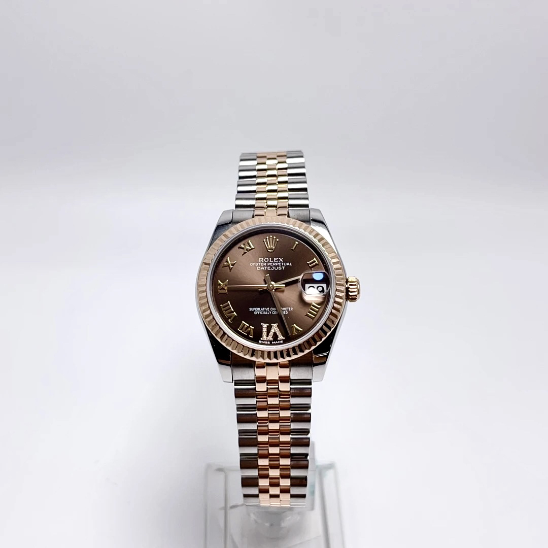 99新 Rolex/劳力士 178271/气质咖盘/31mm/全套/自动机械/女表