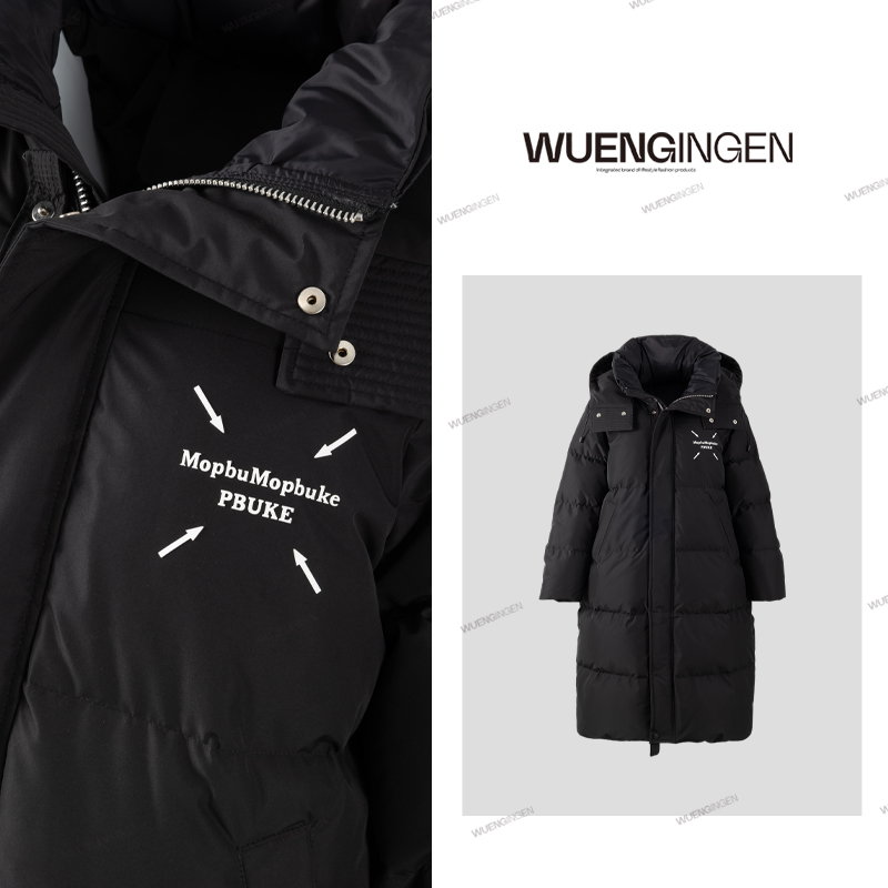 【线下卖4699】953情侣款洋气简约连帽加厚羽绒服冬季户外风休闲