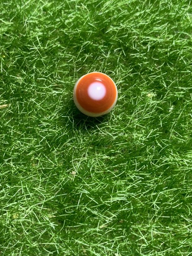 天然玛瑙圆珠双面带眼