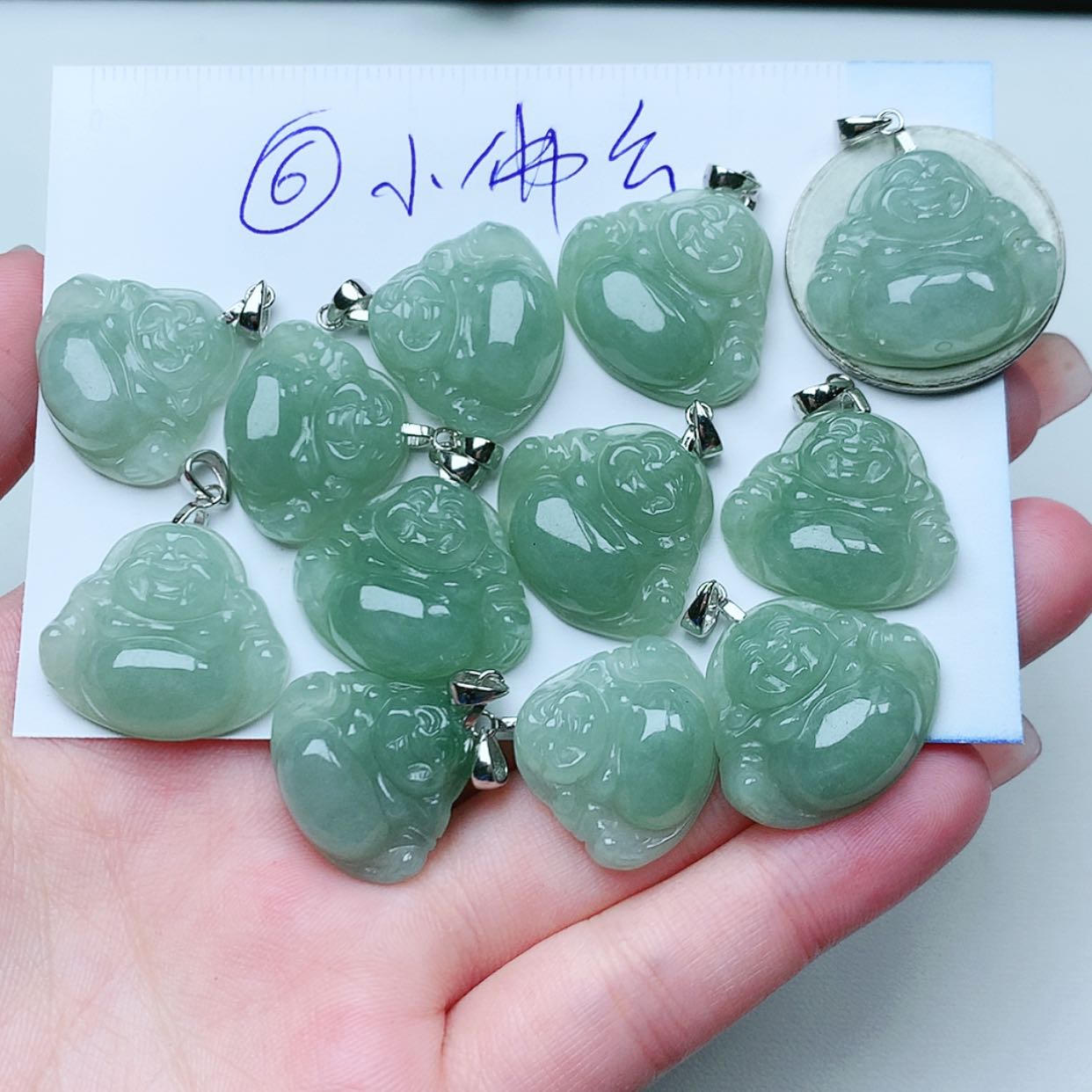 【闪购商品】翡翠颈饰银S925镶嵌多样性一件发货