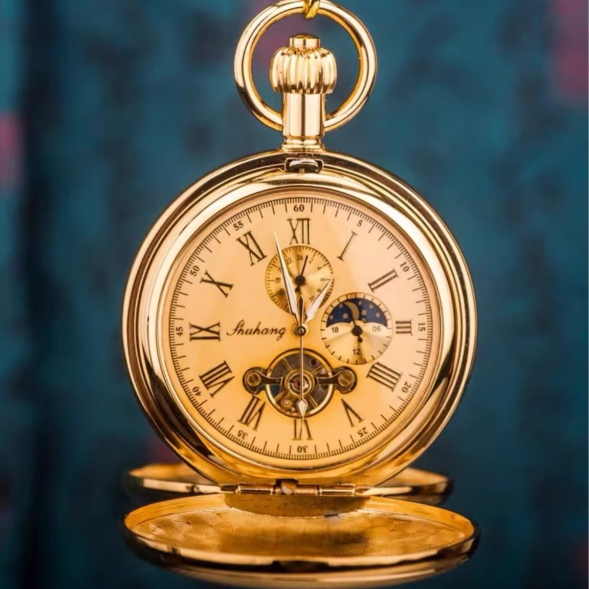 1号创意链接中古钟，表