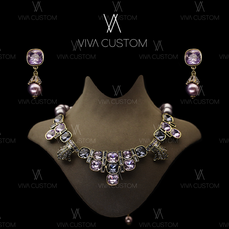 (HD系列)奢华晚宴风炫紫套装