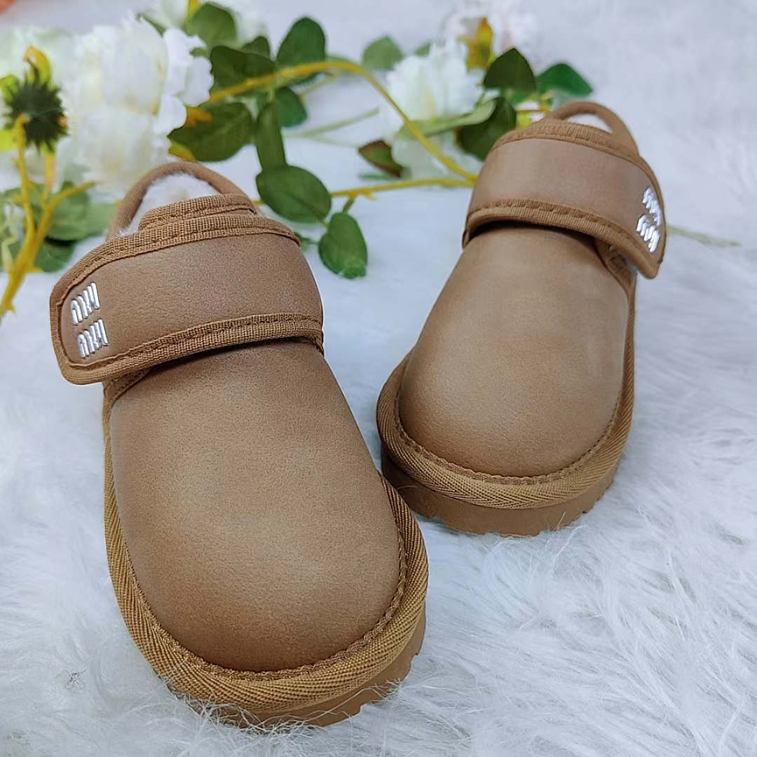 潮妈精选儿童雪地靴防水加厚保暖棉鞋2025冬季新款女童鞋男童