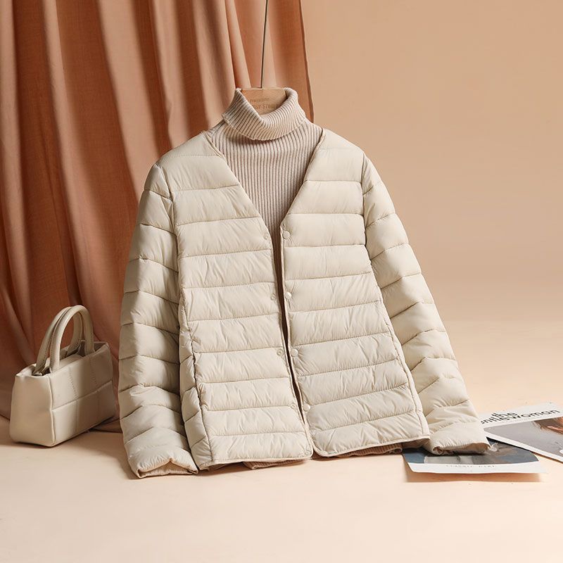 波司澄秋冬新款羽绒服女短款轻薄保暖内胆韩版修身时尚外