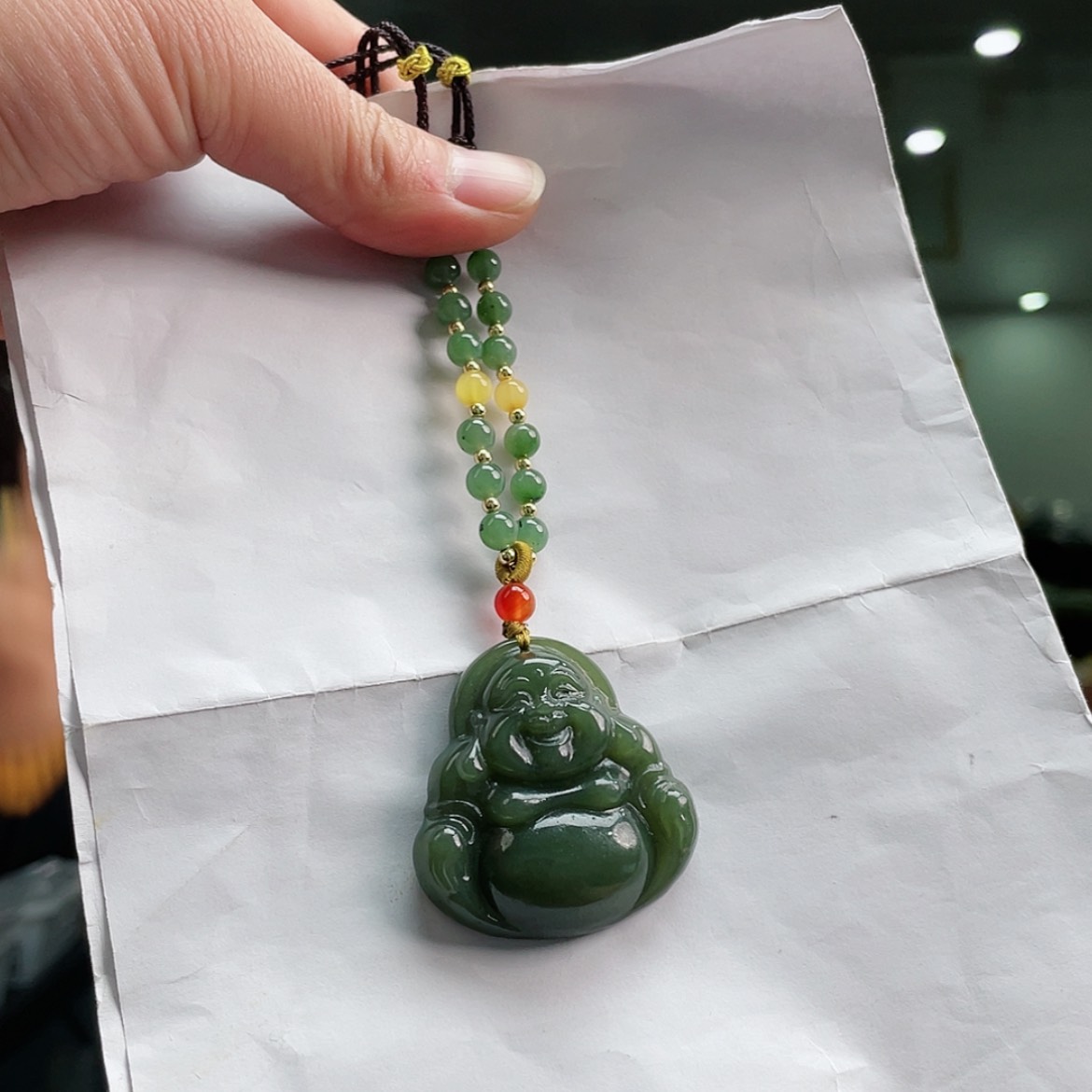 【闪购商品】和田玉大佛公未镶嵌