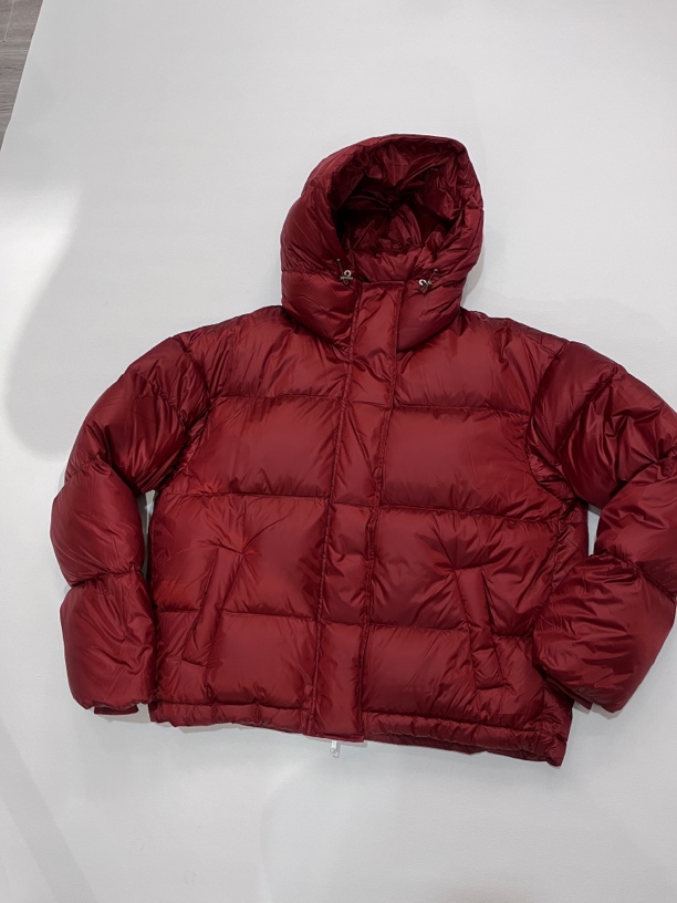 女士简约时尚短款羽绒服