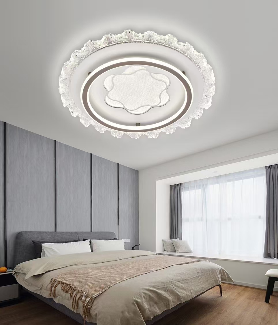 【一涵灯饰】太阳花款吸顶卧室灯书房灯现代简约房间灯LED灯创意