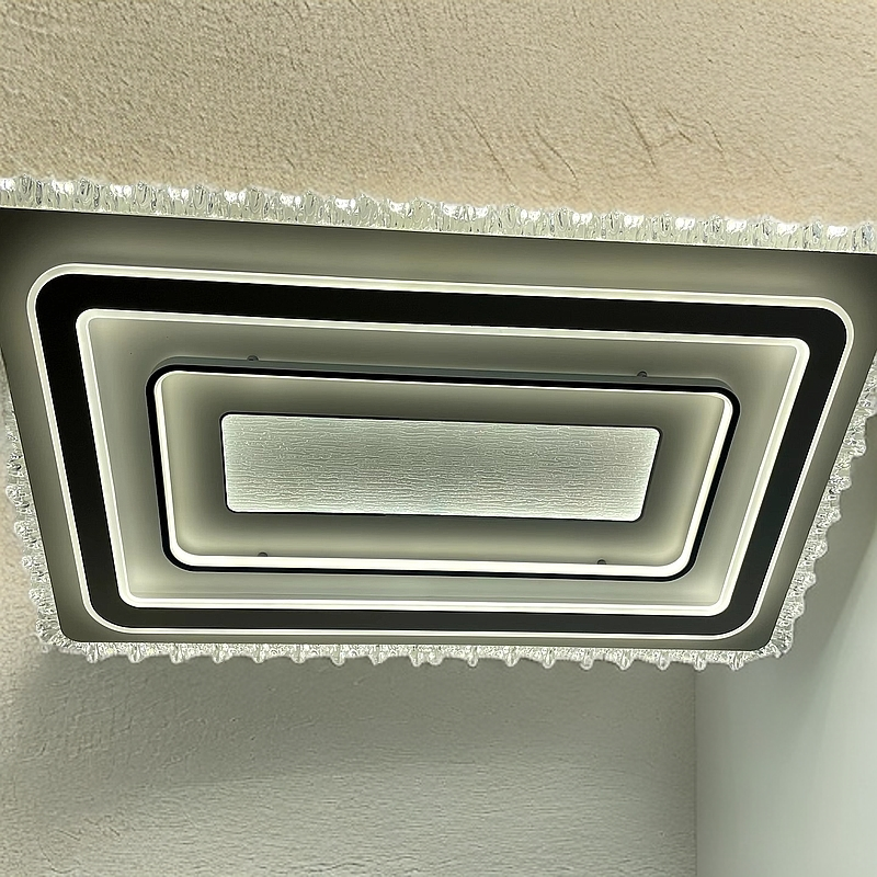 【一涵灯饰】太阳花款现代简约时尚客厅灯吸顶灯LED大长灯大气创意