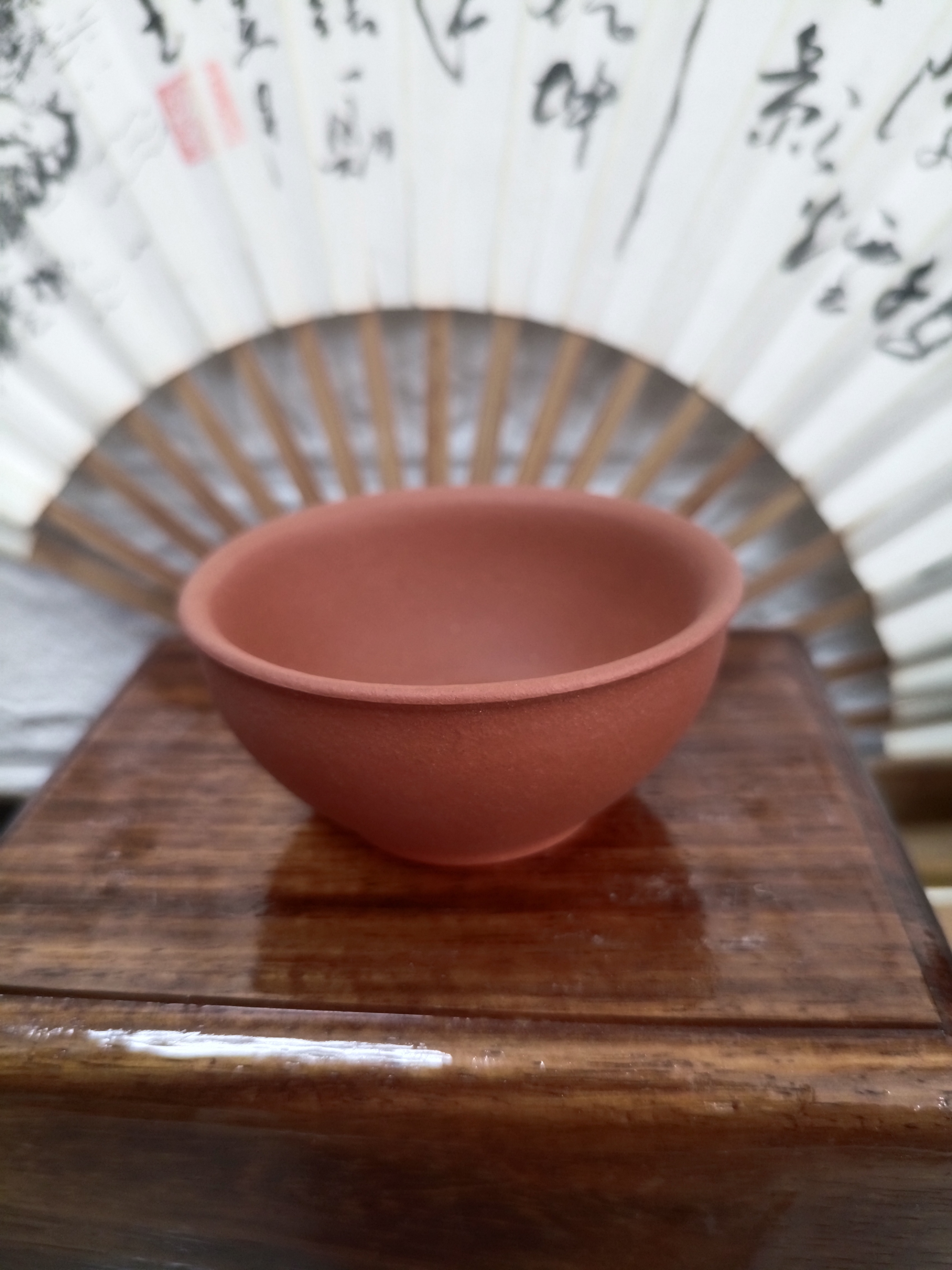 品茗杯，喀左原矿紫砂泥料，给泥