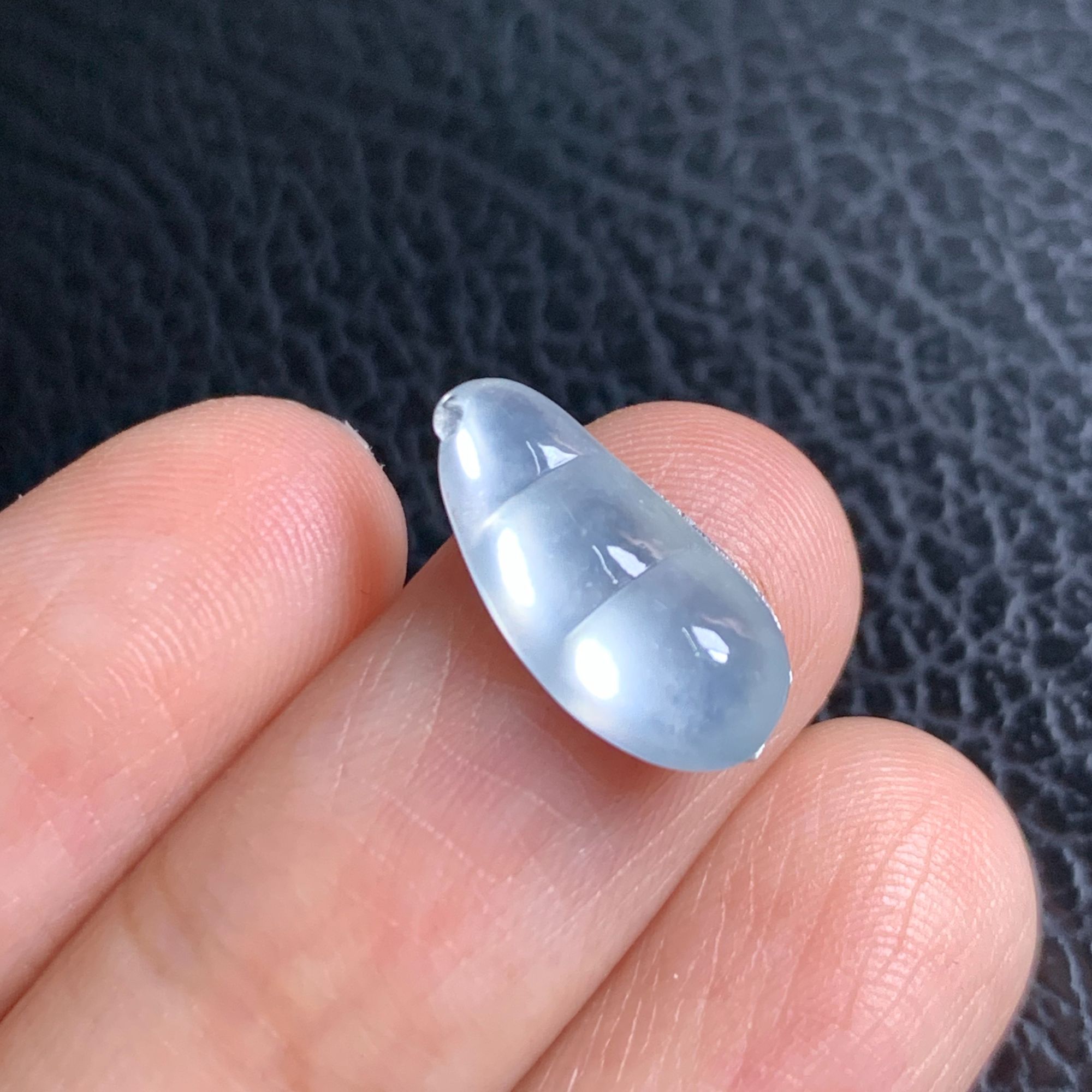 高冰翡翠豆子冰豆裸石