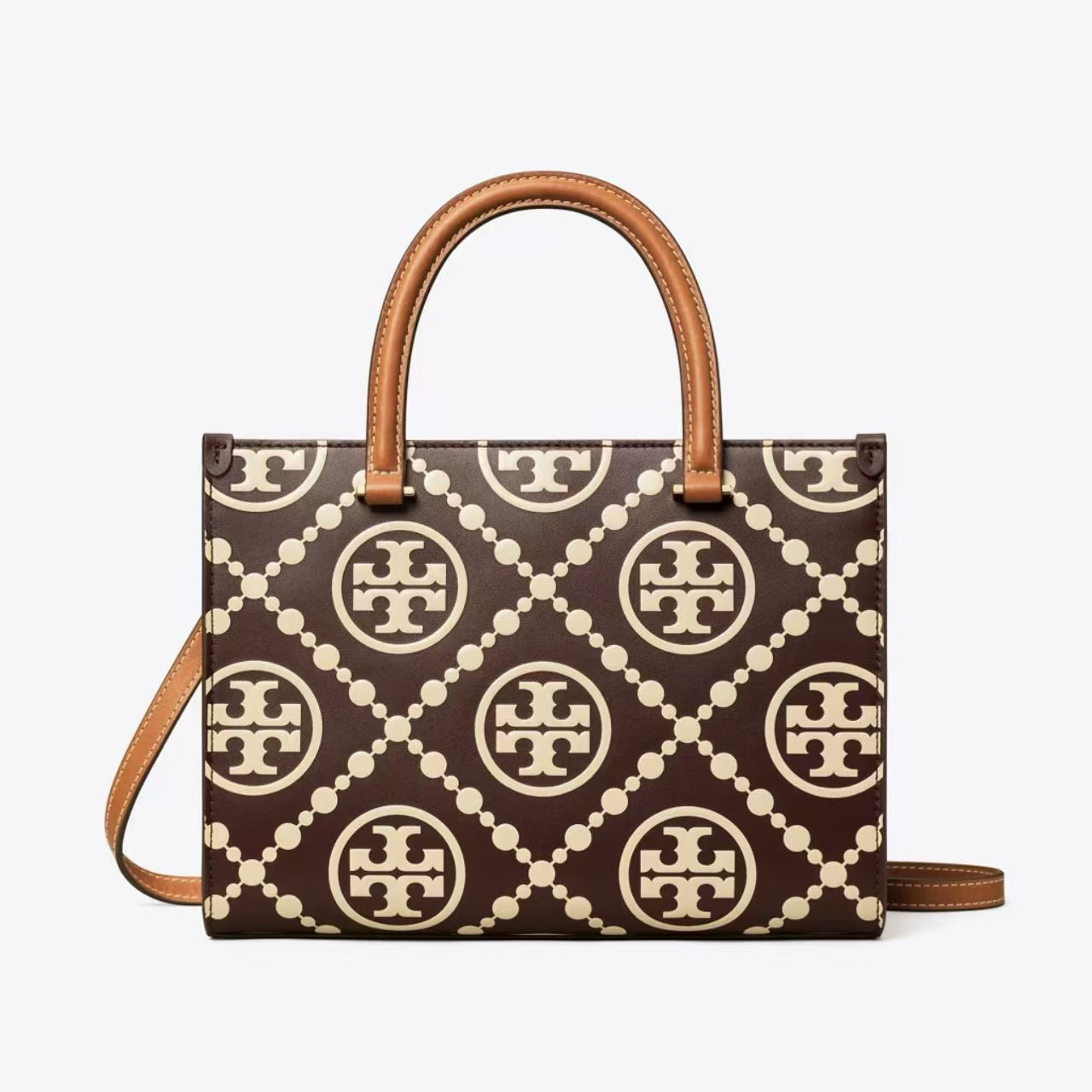 TORY BURCH/汤丽柏琦Sadie麻麻 美国专柜采购！双面压花迷你托特包