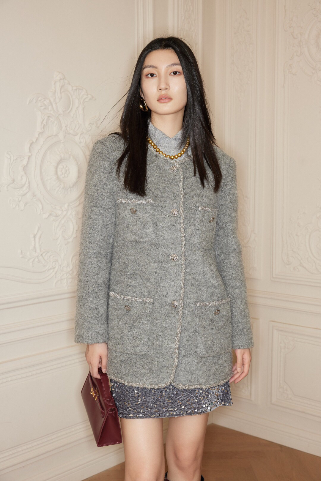 芭家冬装新款外套货号92w5903- 1599