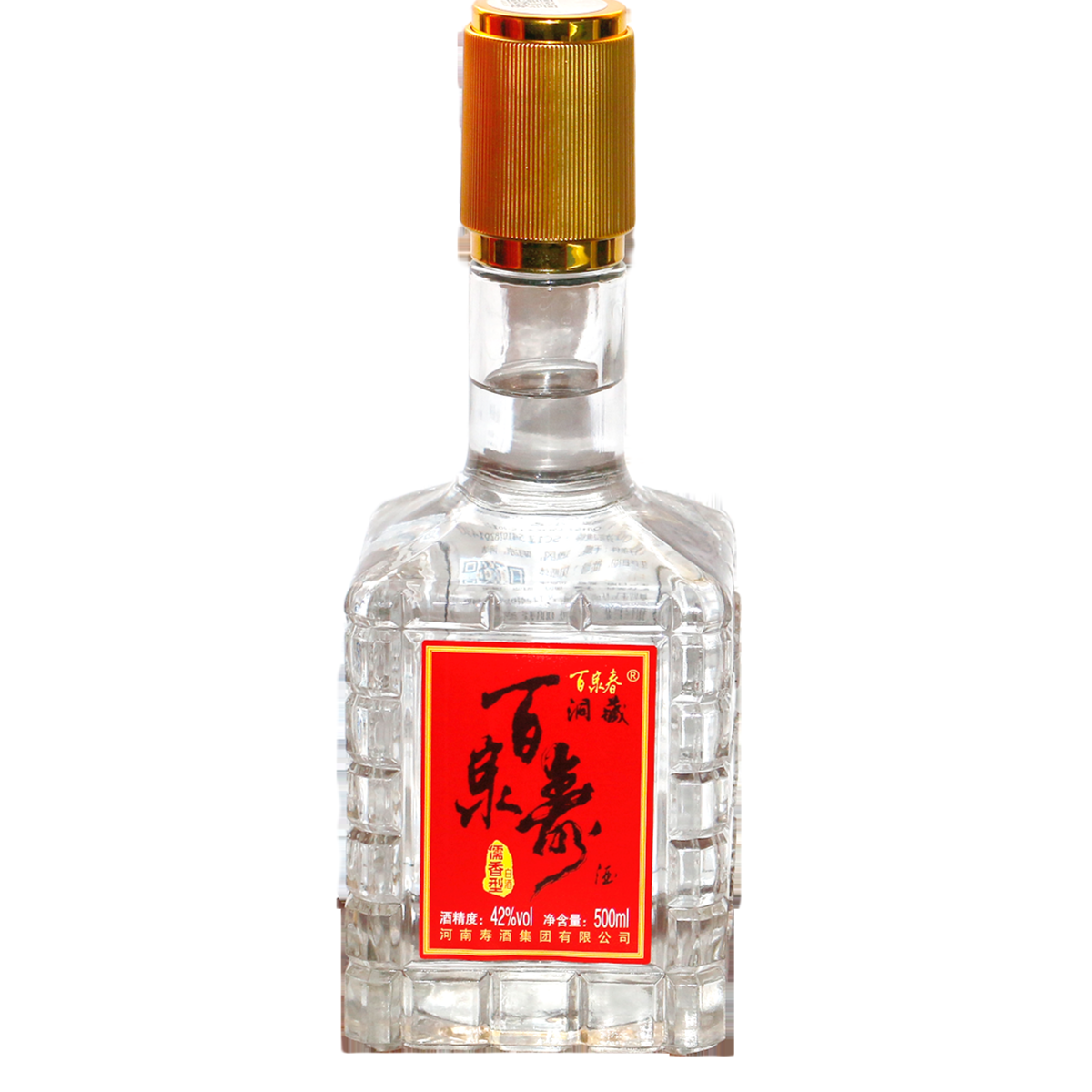 百泉春普寿酒白酒 儒香型 纯粮酿造 整箱6瓶装 42度500ml*6