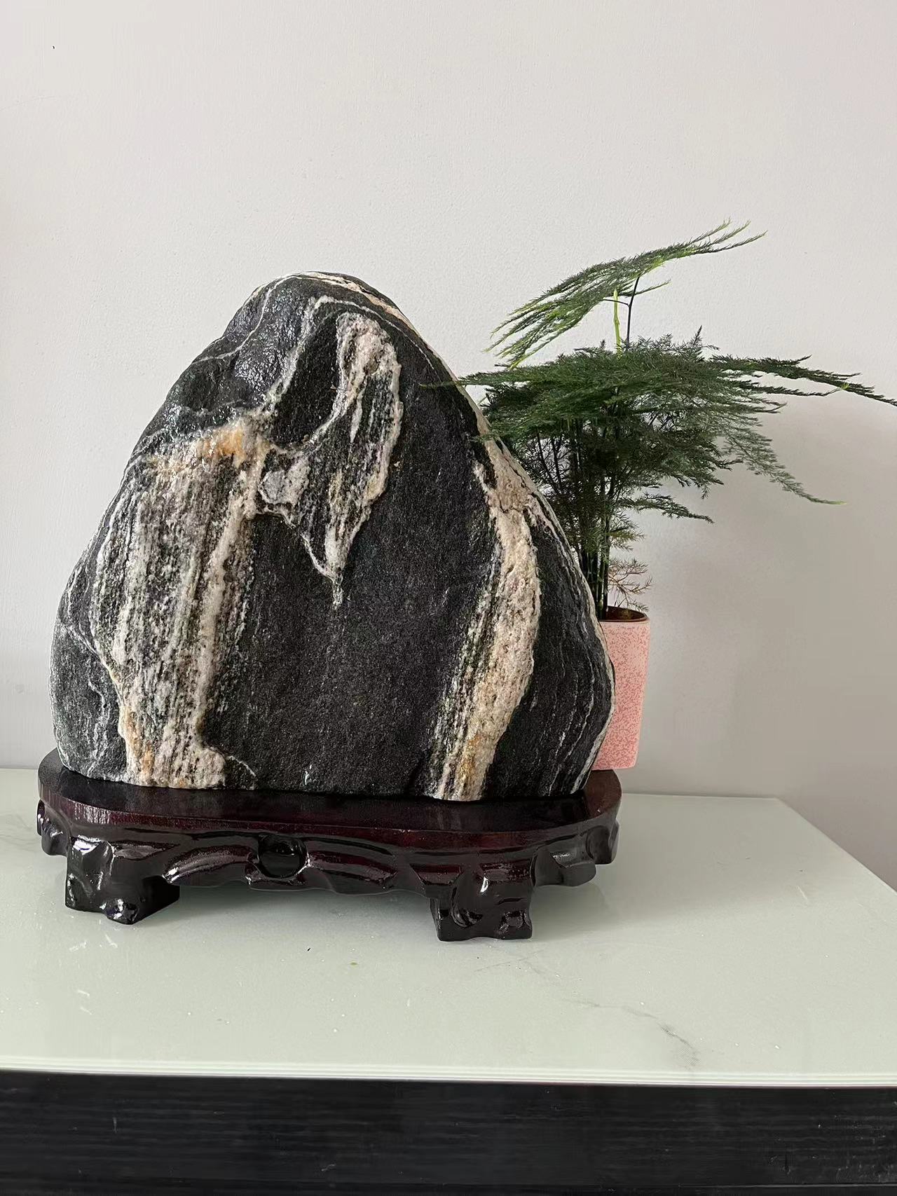 您喜欢的宝贝（直播间一物一图，截屏及所得）办公室客厅靠山石摆件