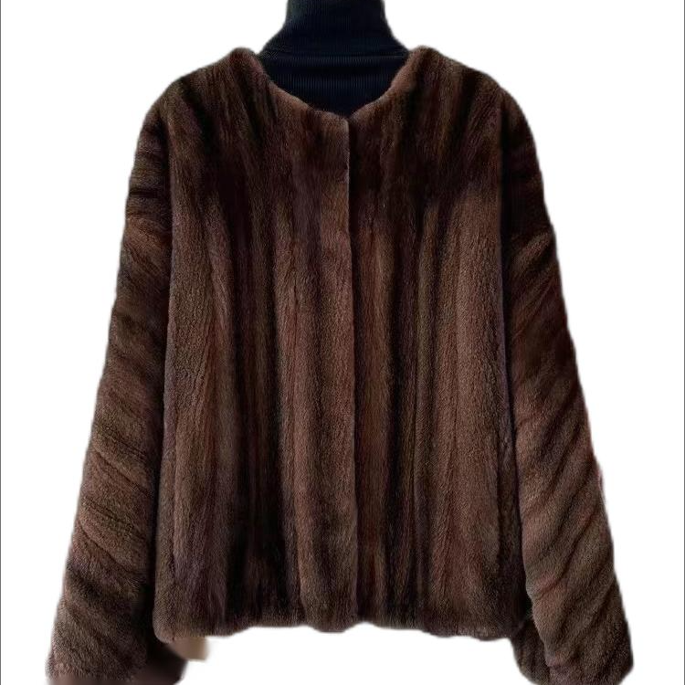高端私人定制冬季时尚水貂外套