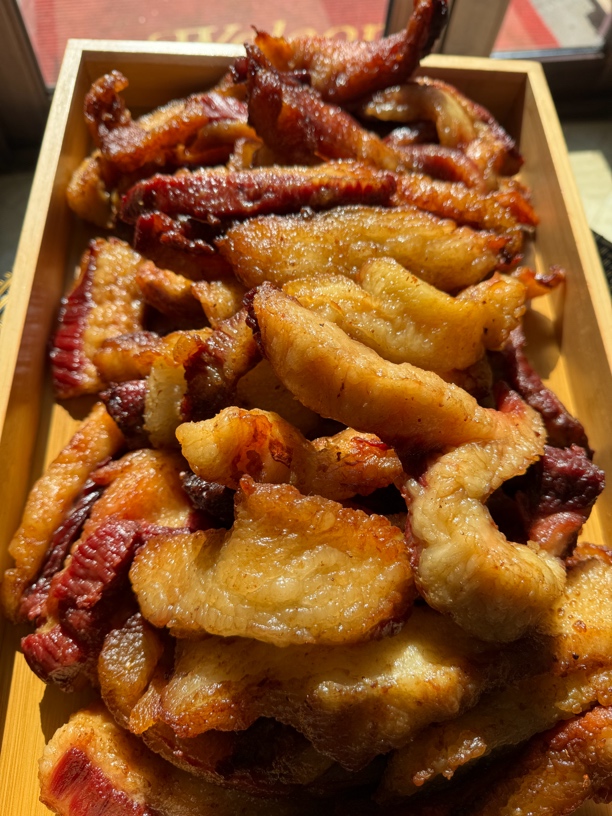 炭烤风干牛肉胸口纯肥长条500克