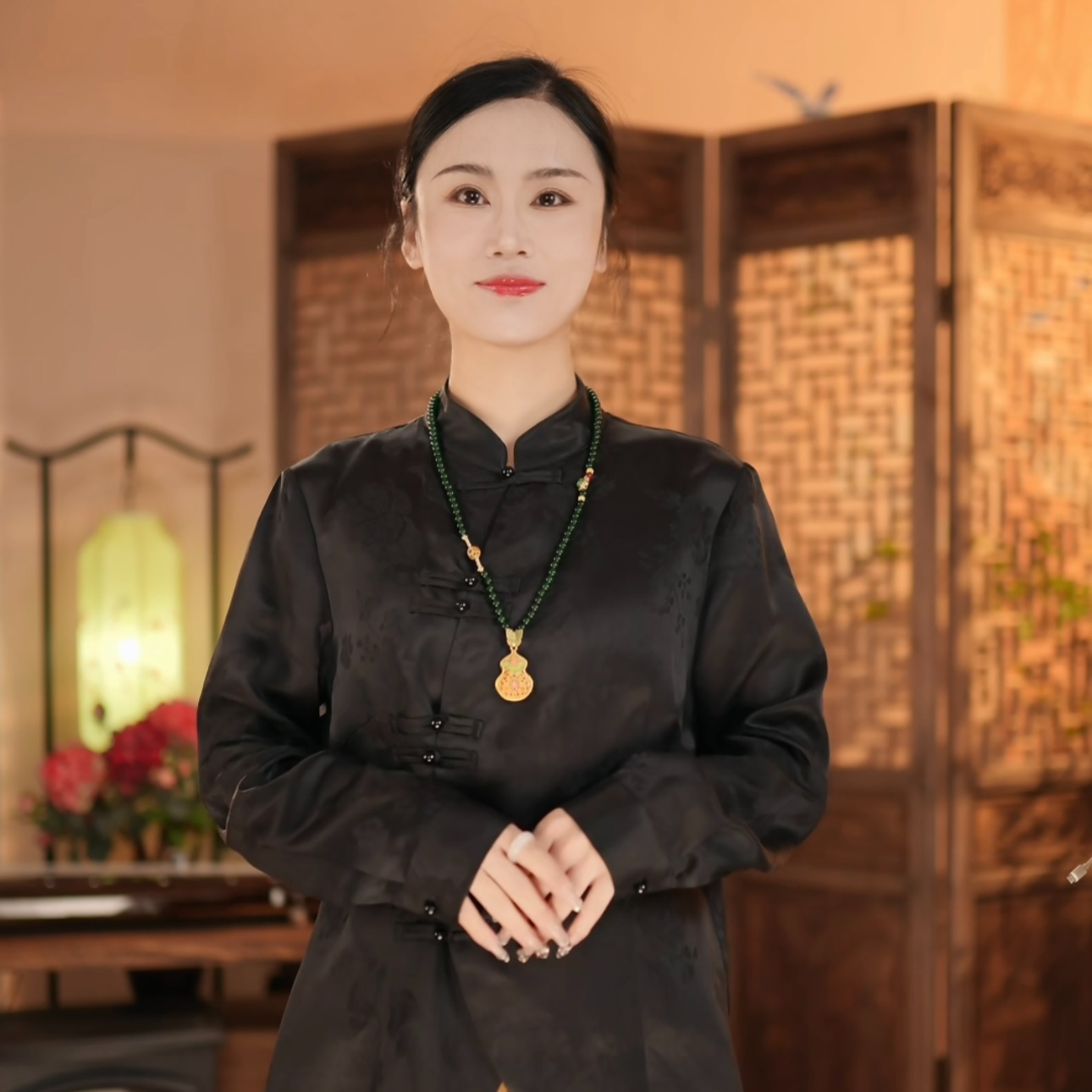 【东方婵韵】中式时尚气质优雅小衫上衣 DFCY25004