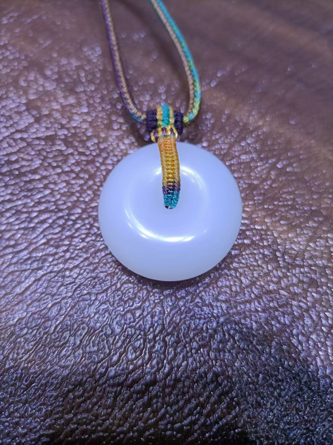 非金属莫桑石吊坠 平安扣