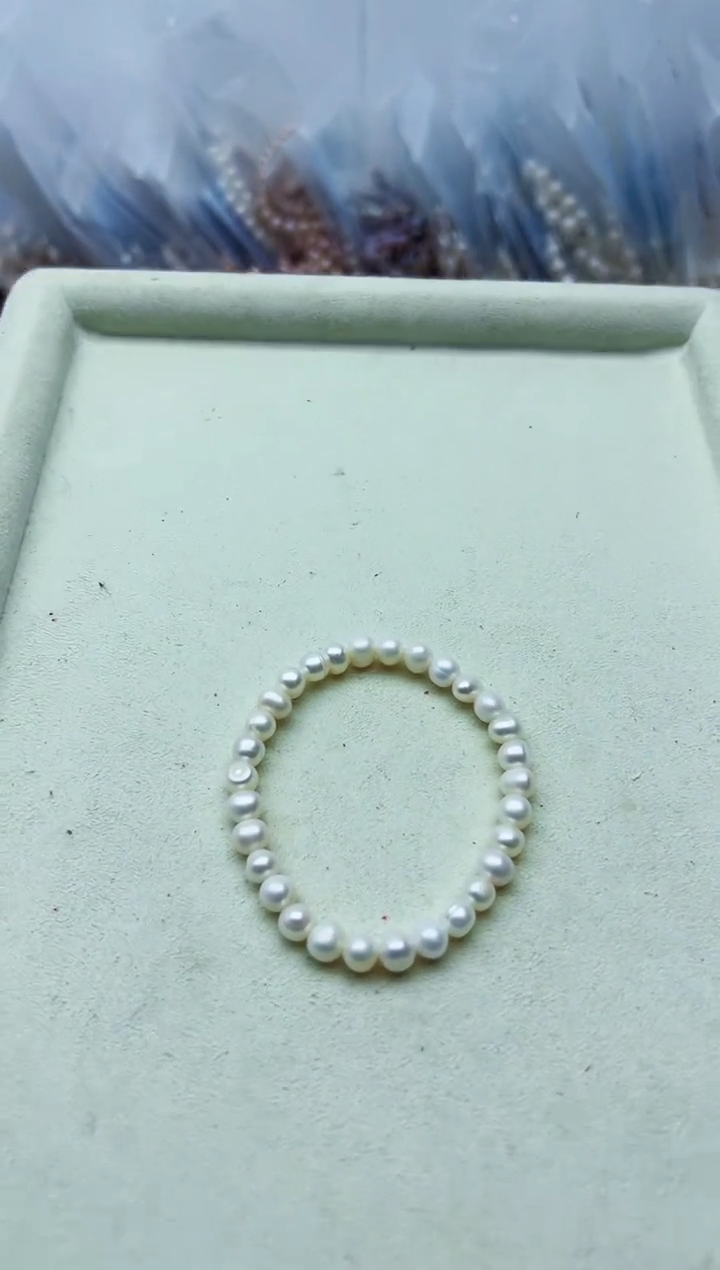 【闪购商品】淡水珍珠手串未镶嵌手链